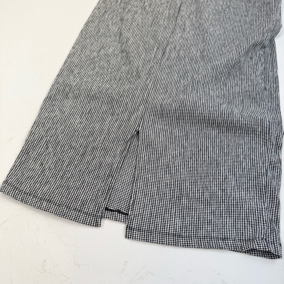 Zara Black White Plaid Pullover Tank Dress Size M - Picture 8 of 8